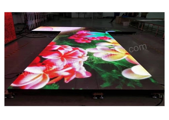 IP65 Waterproof Acrylic Led Screen floor Tile Backdrop , Led Curtain Display With Radar System