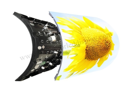 Flexible Bendable Indoor Fixed LED Display Full Color P4 1/16 Scan Fixed Installation