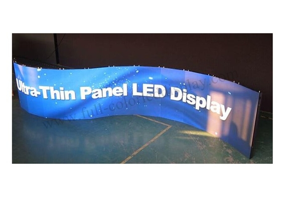 Soft Rubber Cylinder P3 Flexible Led Matrix Display 1R1G1B High Refresh Rate