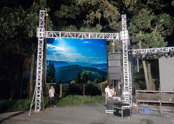 5000 Nits Brightness Outdoor Rental LED Display P6 S - VIDEO HDMI DVI Signal Input