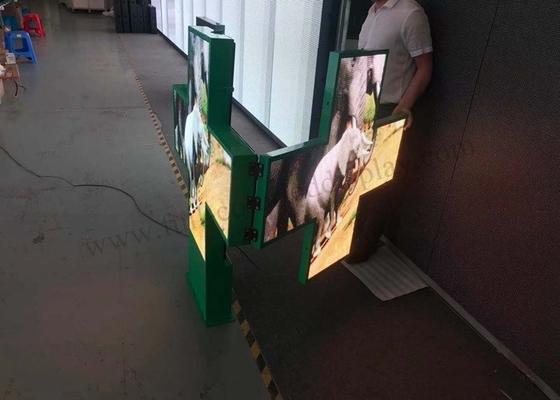 IP65/IP54 P8 Outdoor Advertising Led Display Screen High Brightness For Pharmacy