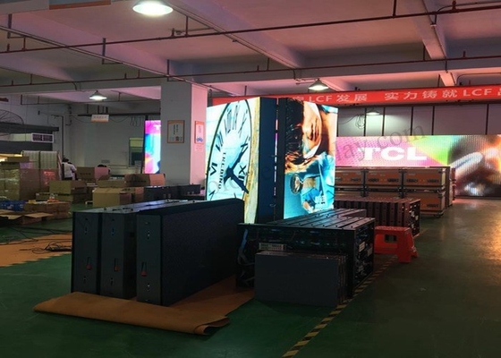 Front Service Double Sides Full Color LED Display 10mm Pixel Pitch With 120° Viewing Angle