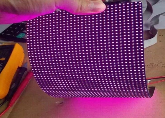 Full Color LED Flexible Screen Module P2.5 P3 P4 240X120mm 120 Degree Bendable