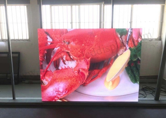 14 Bit 6mm Outside Led Video Wall Screen Permanent With Nova Linsn Control System